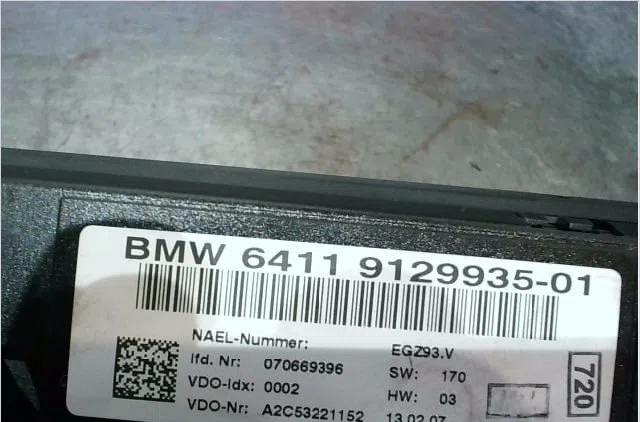 Commande de chauffage Bmw 3 Coupé (E92) 330 xd (2006-2008) occasion — photo 3