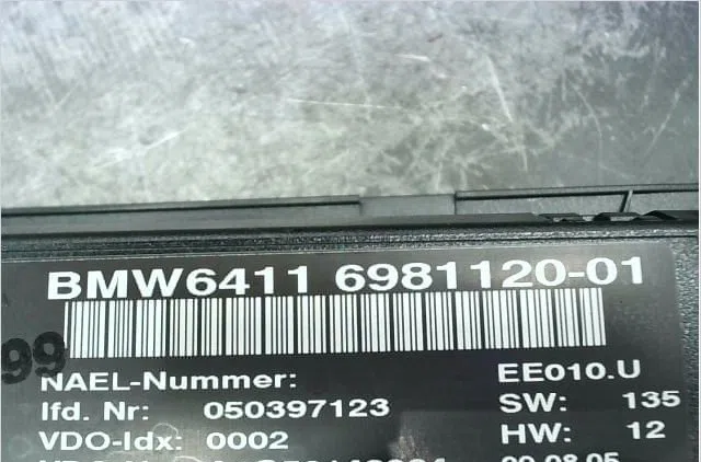 Commande de chauffage Bmw 3 (E90) 320 d (2004-2011) occasion — photo 2