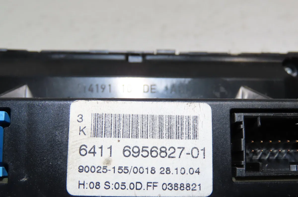 Commande de chauffage Bmw 5 (E60) 535 d (2004-2010) occasion — photo 2