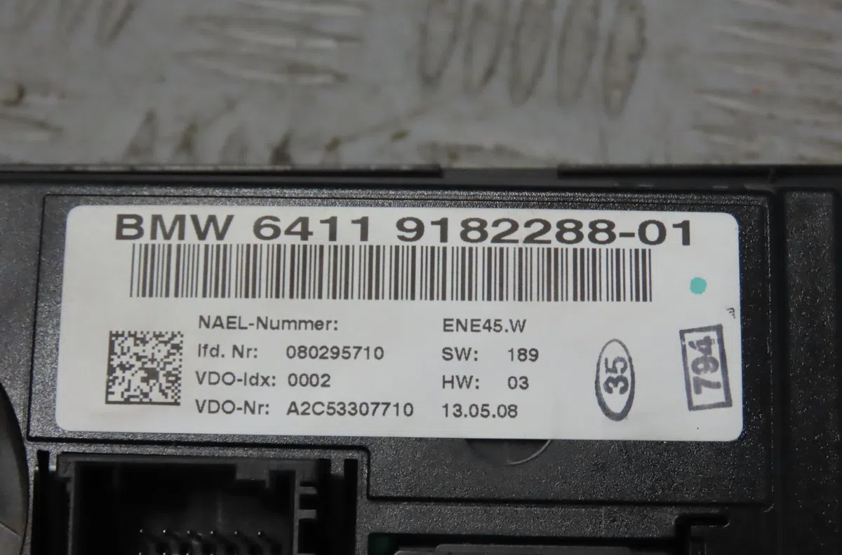 Commande de chauffage BMW SERIE 3 2008 occasion — photo 4