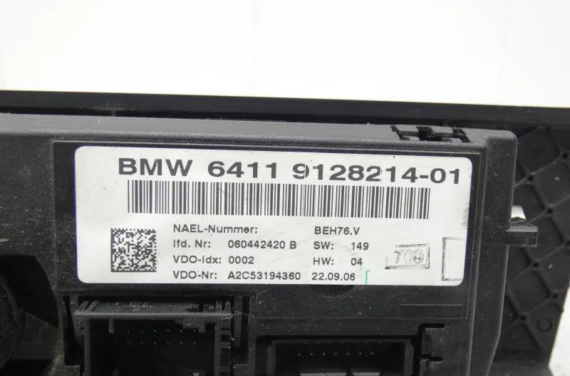 Commande de chauffage BMW SERIE 3 E90 PHASE 1 occasion