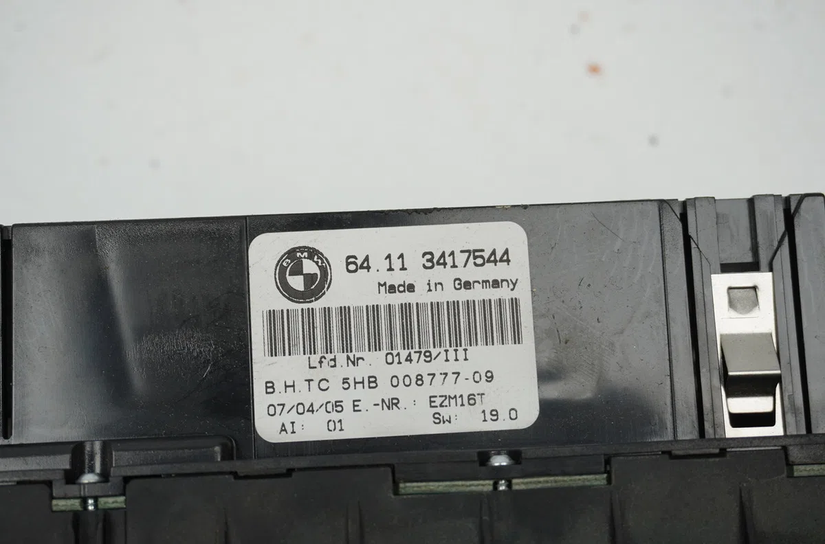 Commande de chauffage Bmw X3 (E83) 3.0 d (2004-2005) occasion — photo 2