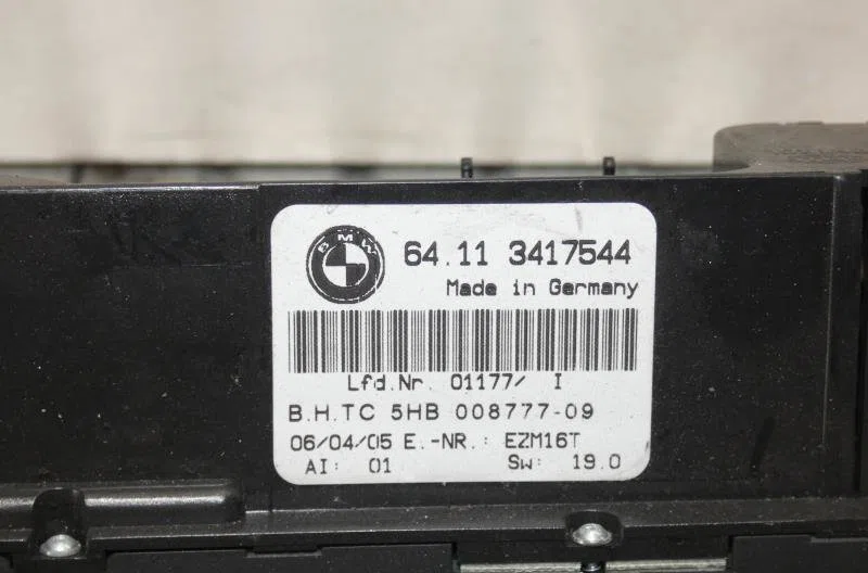 Commande de chauffage BMW X3 E83 PHASE 1 occasion — photo 3