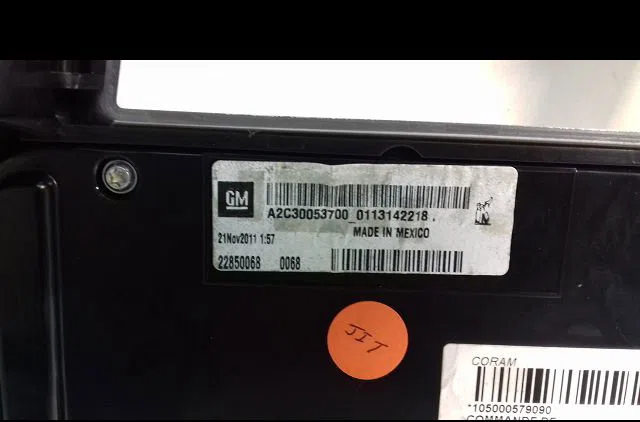 Commande de chauffage Chevrolet VOLT Ev 150 (2011) occasion — photo 2