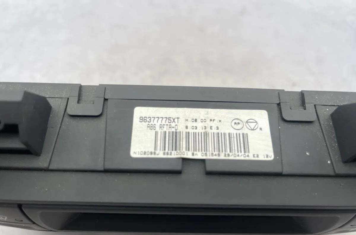 Commande de chauffage CITROEN C2 PHASE 1 occasion — photo 2