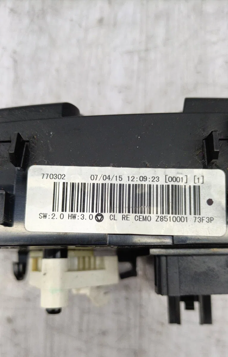 Commande de chauffage CITROEN C3 2 PHASE 2 occasion — photo 2