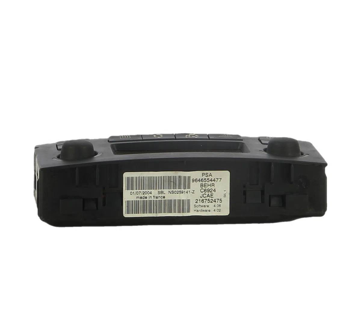 Commande de chauffage Citroen C4 Coupé (LA_) 2.0 hdi (2004-2010) occasion — photo 4