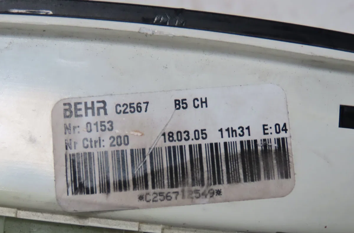Commande de chauffage Citroen C4 I (LC_) 1.6 hdi (2004-2011) 5 portes occasion — photo 2