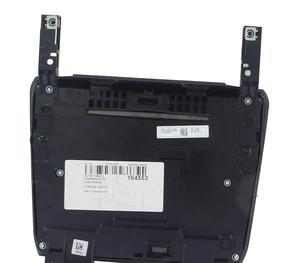Commande de chauffage Citroen C4 II (NC_) 1.2 thp 130 (2014) occasion — photo 2