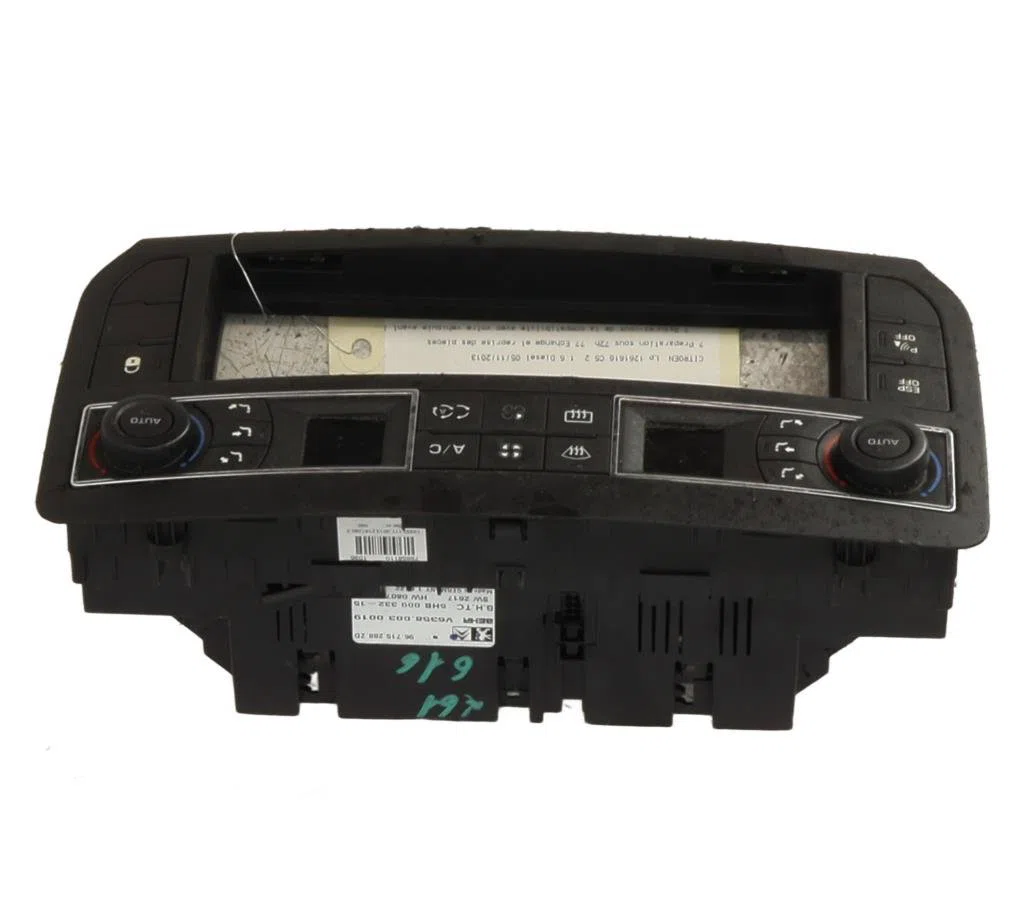 Commande de chauffage Citroen C5 III (RD_) 1.6 hdi 115 (2012) occasion
