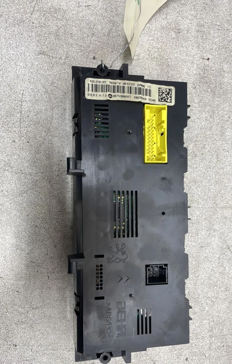 Commande de chauffage Citroen DS3 (SA_) 1.6 hdi 110 (2009-2015) occasion — photo 2