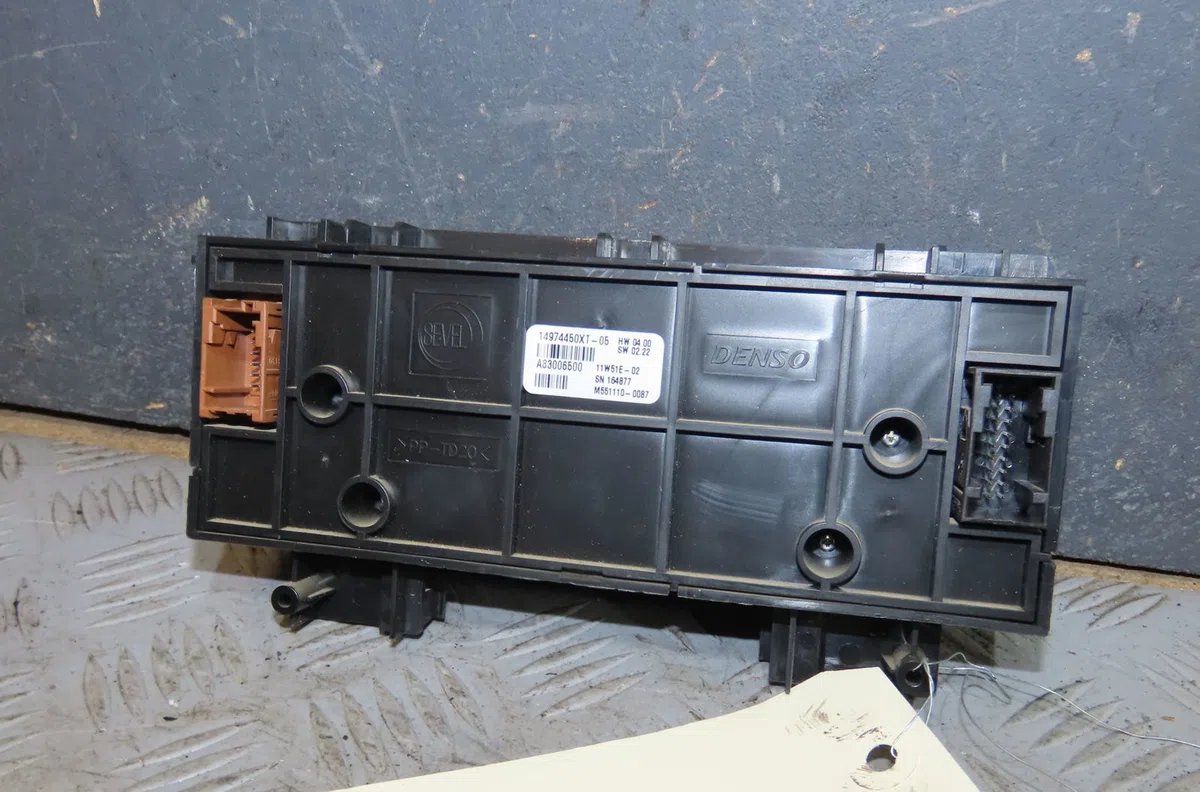 Commande de chauffage Citroen JUMPY (VF7) 2.0 hdi 125 (2011-2016) occasion — photo 2