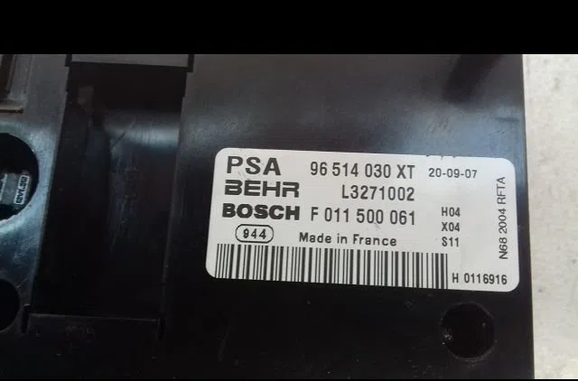 Commande de chauffage Citroen XSARA PICASSO (N68) 1.6 hdi (2004-2011) 5 portes occasion — photo 2