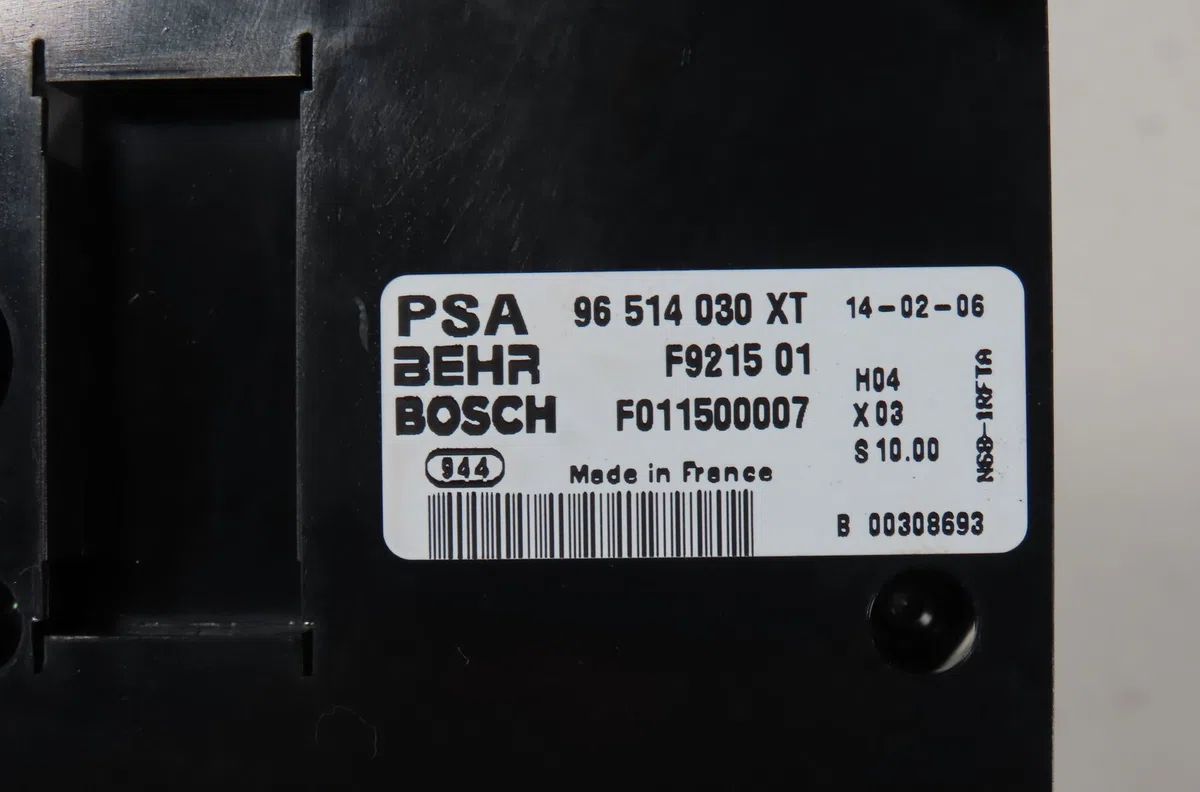 Commande de chauffage Citroen XSARA PICASSO (N68) 1.6 hdi (2004-2011) 5 portes occasion