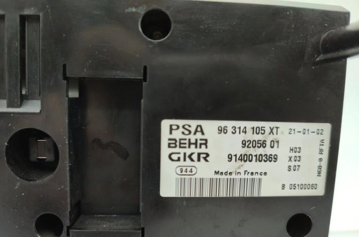 Commande de chauffage CITROEN XSARA PICASSO PHASE 1 occasion — photo 2