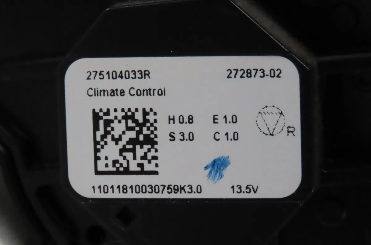 Commande de chauffage Dacia DUSTER (HM_) 1.5 dci 110 (hmab) (2017) occasion — photo 3