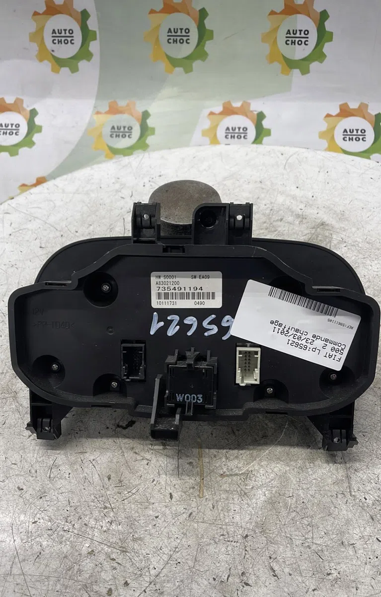 Commande de chauffage FIAT 500 2 CABRIO PHASE 1 occasion — photo 2