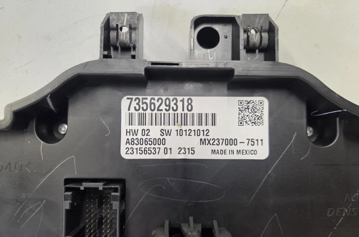 Commande de chauffage FIAT 500 2 CABRIO PHASE 2 occasion — photo 2