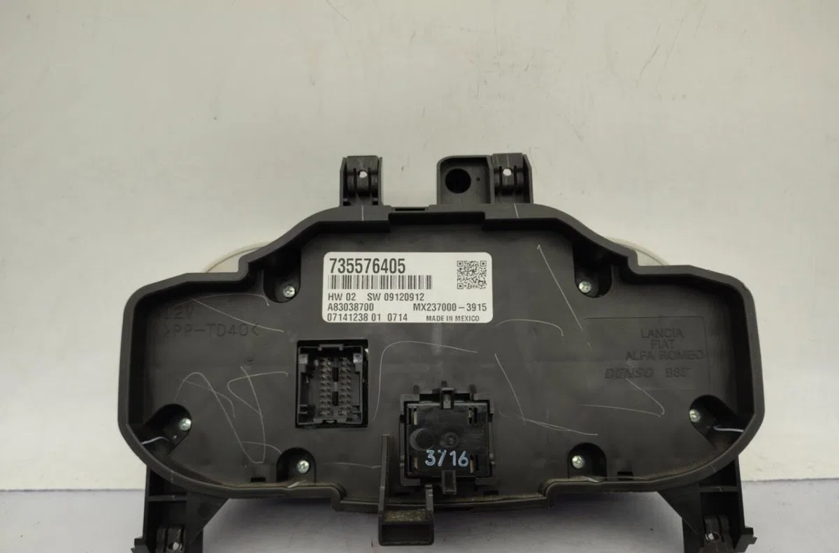Commande de chauffage FIAT 500 2 PHASE 1 occasion — photo 3
