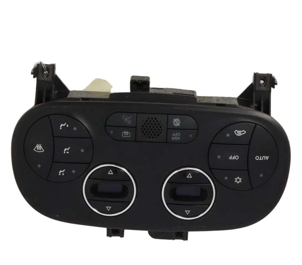 Commande de chauffage Fiat 500 (312_) 1.2 (312axa1a) (2007) 3 portes occasion — photo 2