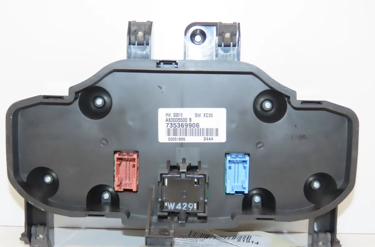 Commande de chauffage Fiat PANDA (169_) 1.2 (169.axb11, 169.axb1a) (2003) 5 portes occasion — photo 2