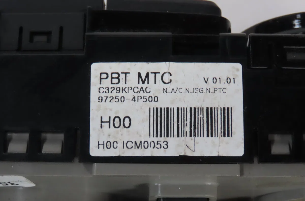Commande de chauffage Hyundai I20 I (PB, PBT) 1.2 (2008-2012) occasion — photo 2