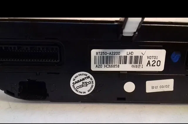 Commande de chauffage Kia CEE'D (JD) 1.6 crdi 128 (2012-2018) occasion — photo 4