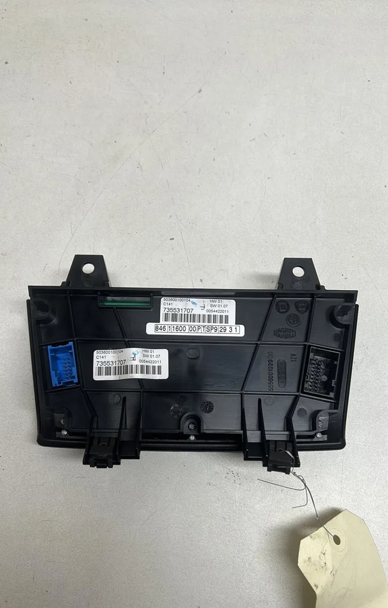 Commande de chauffage Lancia YPSILON (312_) 0.9 twinair (312.pxg11, 312.pxg1a, 312.yxg11, 312.yxg1a) (2011) occasion