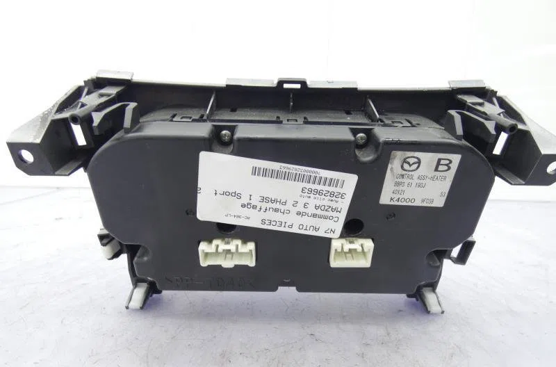 Commande de chauffage MAZDA 3 2 PHASE 1 occasion — photo 4