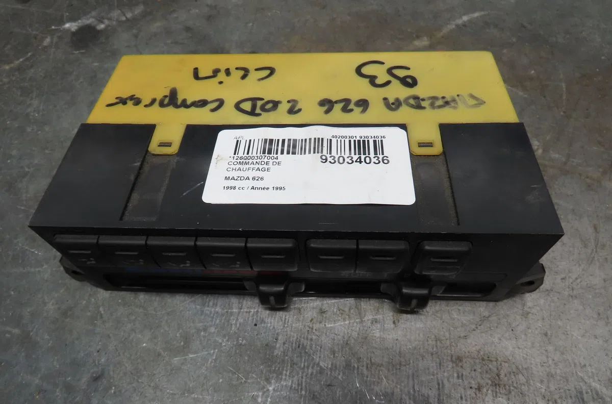 Commande de chauffage MAZDA 626 1994 occasion — photo 2