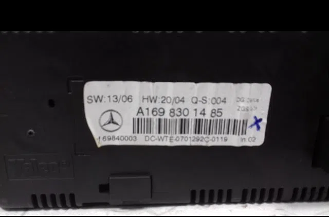 Commande de chauffage Mercedes-benz CLASSE A (W169) A 200 (169.033, 169.333) (2004-2012) occasion — photo 3