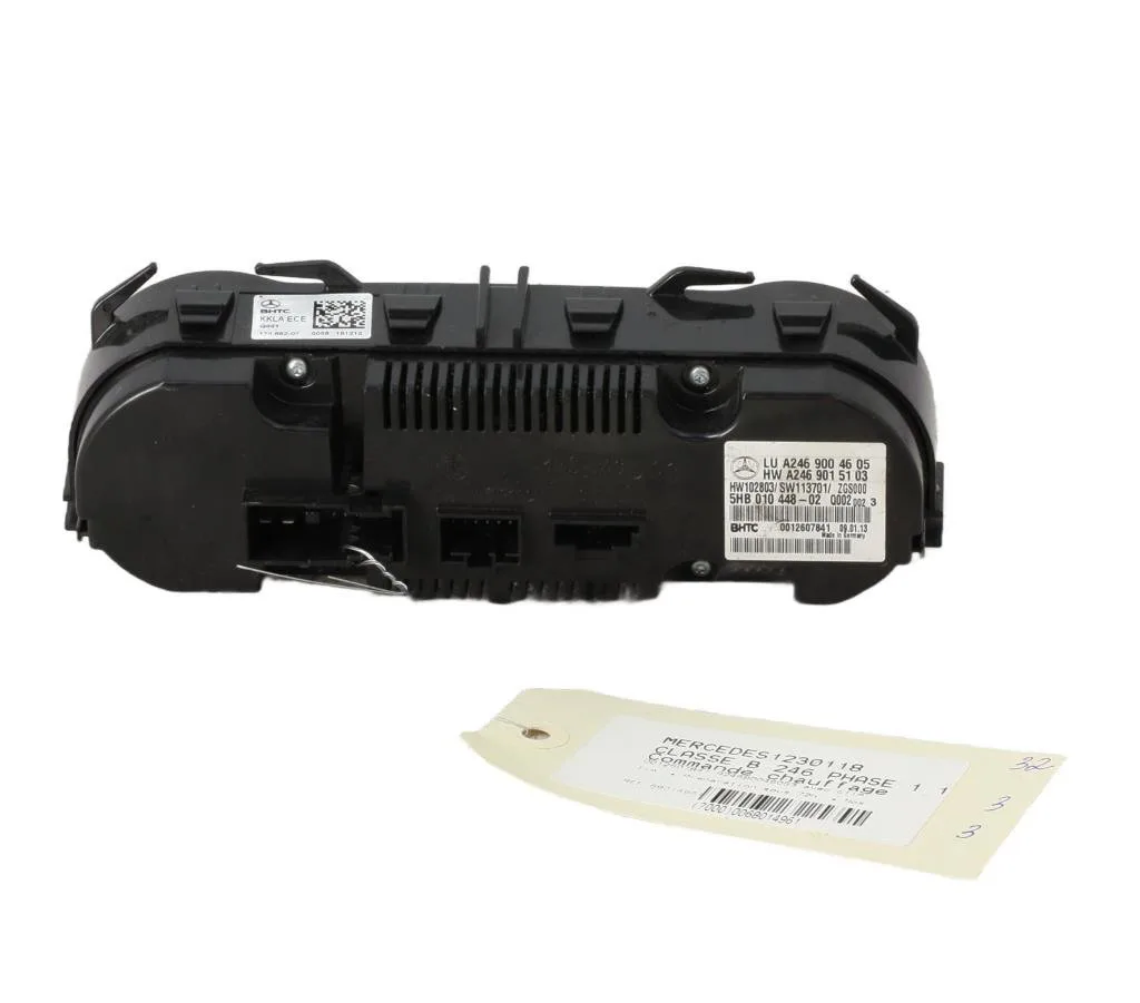Commande de chauffage Mercedes-benz CLASSE B Sports Tourer (W246, W242) B 180 cdi (246.200) (2011-2014) occasion