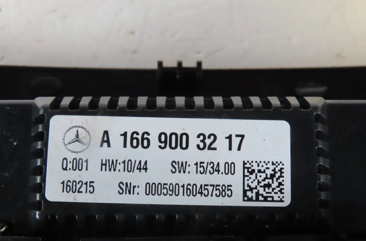 Commande de chauffage Mercedes-benz GLE (W166) Amg 43 4-matic (166.064) (2016-2018) occasion — photo 2