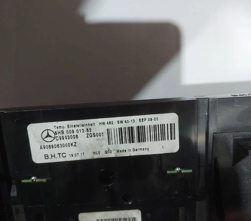 Commande de chauffage MERCEDES SPRINTER 2 PHASE 2 occasion — photo 4