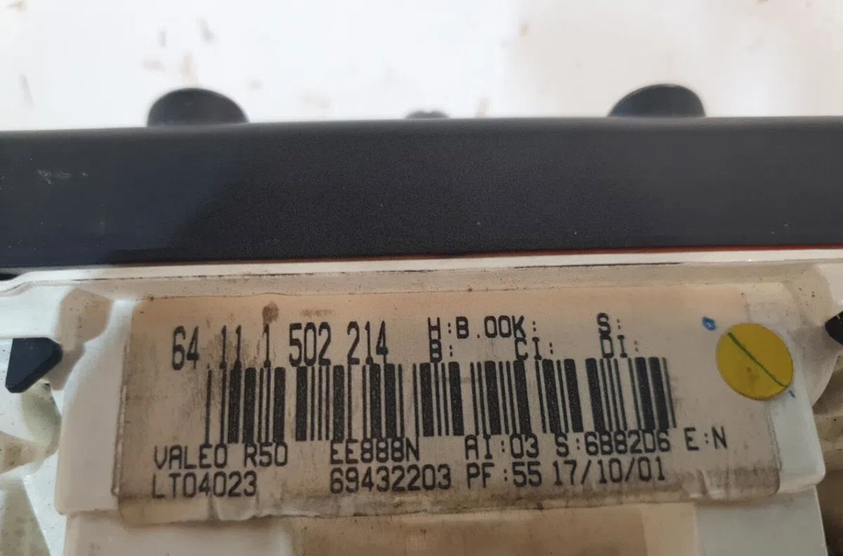 Commande de chauffage MINI MINI 1 R50-R53 PHASE 1 occasion — photo 2