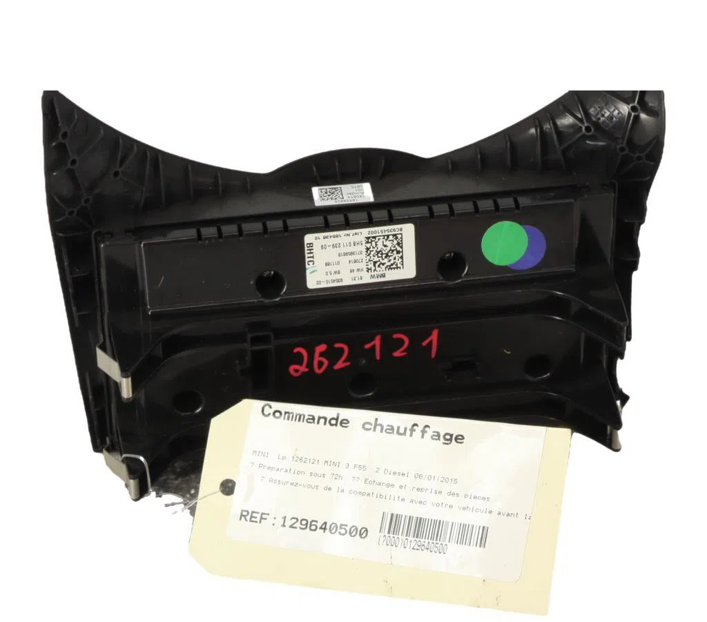 Commande de chauffage MINI MINI 3 F55 occasion