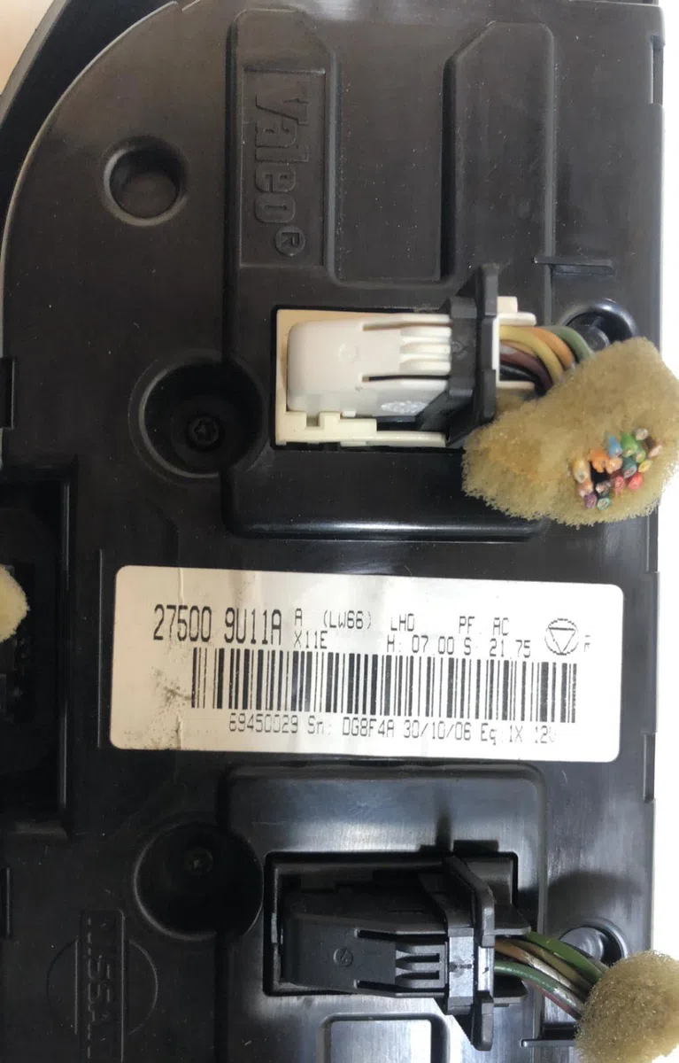 Commande de chauffage Nissan NOTE (E11, NE11) 1.5 dci (2010-2012) occasion — photo 2