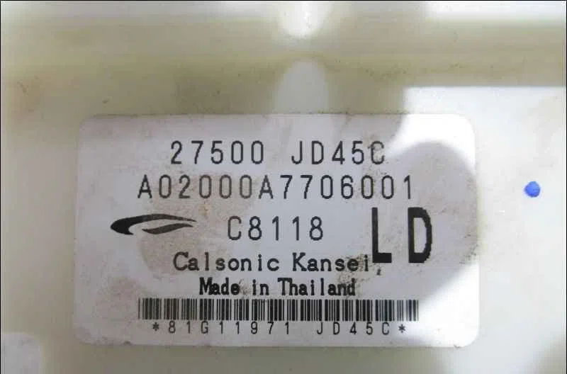 Commande de chauffage NISSAN QASHQAI I occasion — photo 2