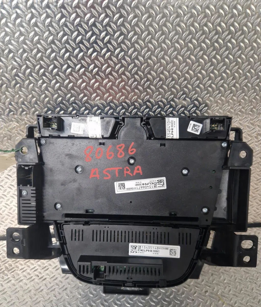 Commande de chauffage OPEL ASTRA J  ASTRA J PHASE 2 occasion
