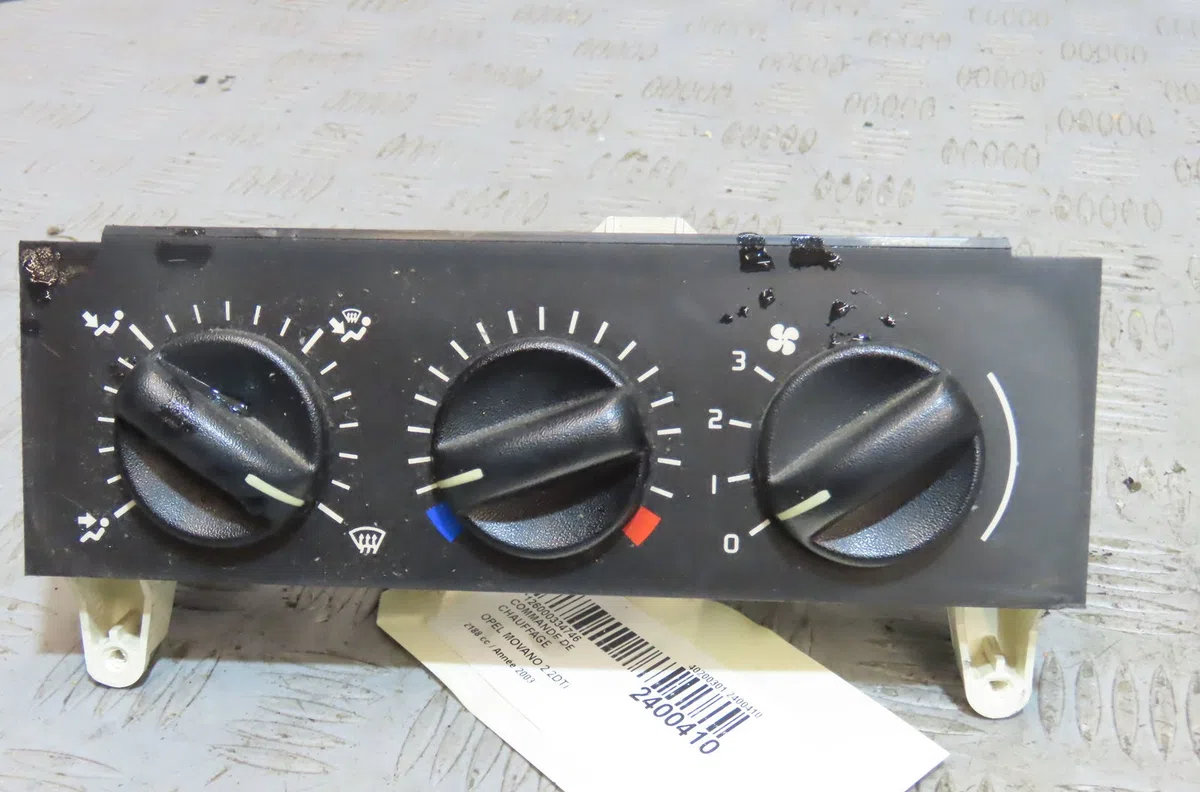 Commande de chauffage Opel MOVANO A Fourgon (X70) 2.2 dti (fd) (2000) occasion