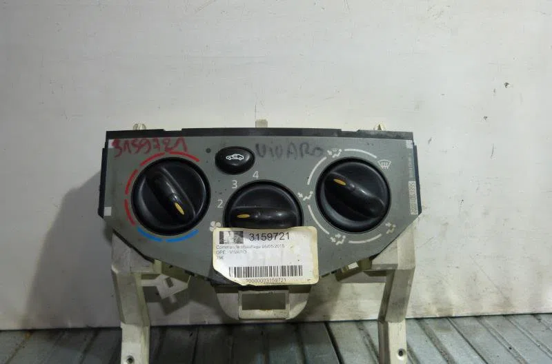 Commande de chauffage OPEL VIVARO 1 PHASE 1 occasion