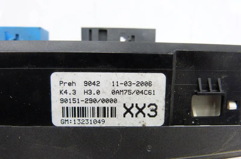 Commande de chauffage OPEL ZAFIRA B PHASE 1 occasion — photo 3