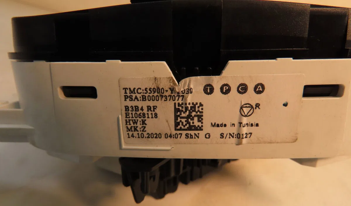 Commande de chauffage PEUGEOT 108 2021 occasion — photo 4