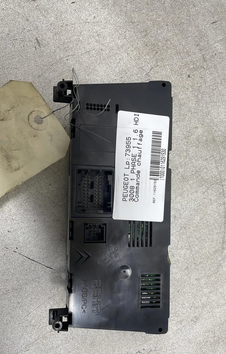 Commande de chauffage Peugeot 3008 Monospace (0U_) 1.6 hdi (2009-2016) 5 portes occasion — photo 2
