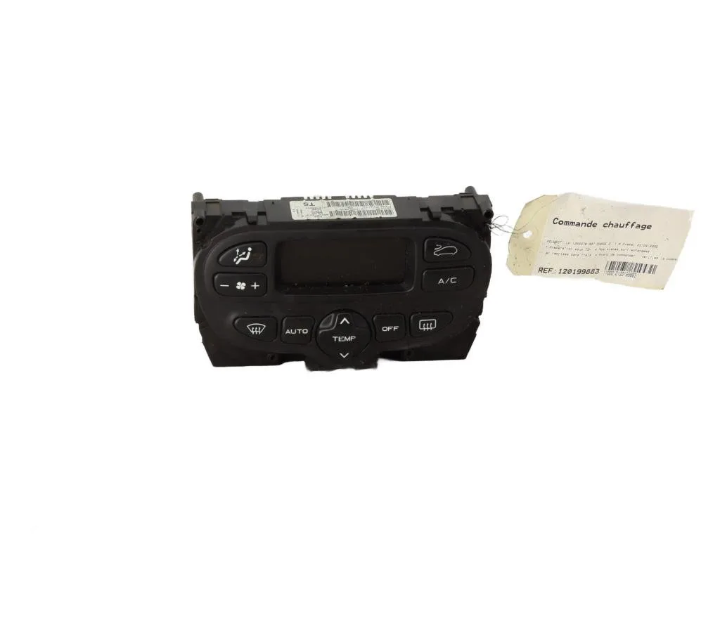Commande de chauffage Peugeot 307 (3A-C) 1.6 hdi 110 (2004-2009) 5 portes occasion