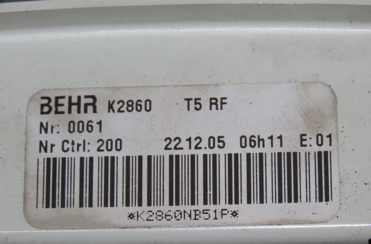 Commande de chauffage Peugeot 307 Break (3E) 1.6 hdi 110 (2004-2008) 5 portes occasion — photo 3