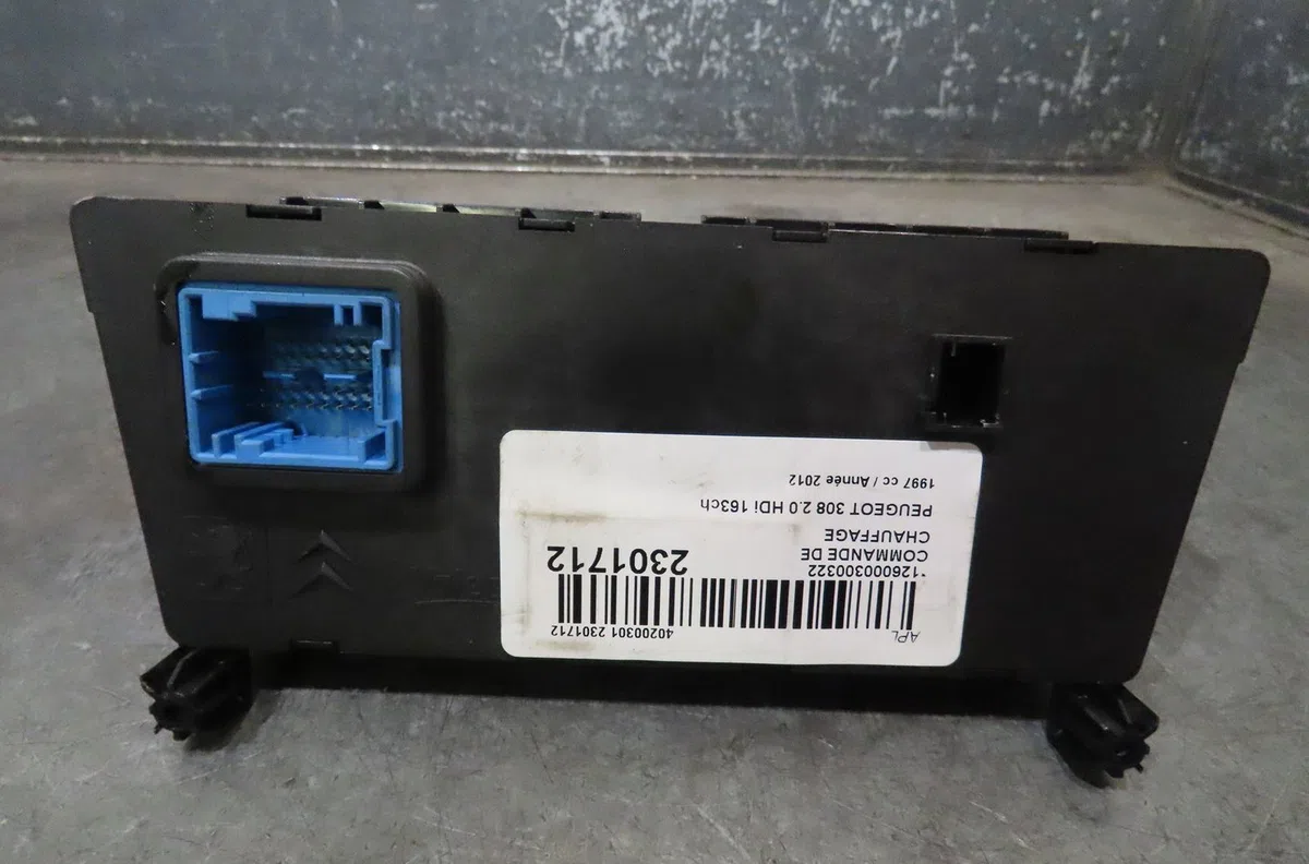 Commande de chauffage Peugeot 308 I (4A_, 4C_) 2.0 hdi (2007-2014) occasion — photo 2
