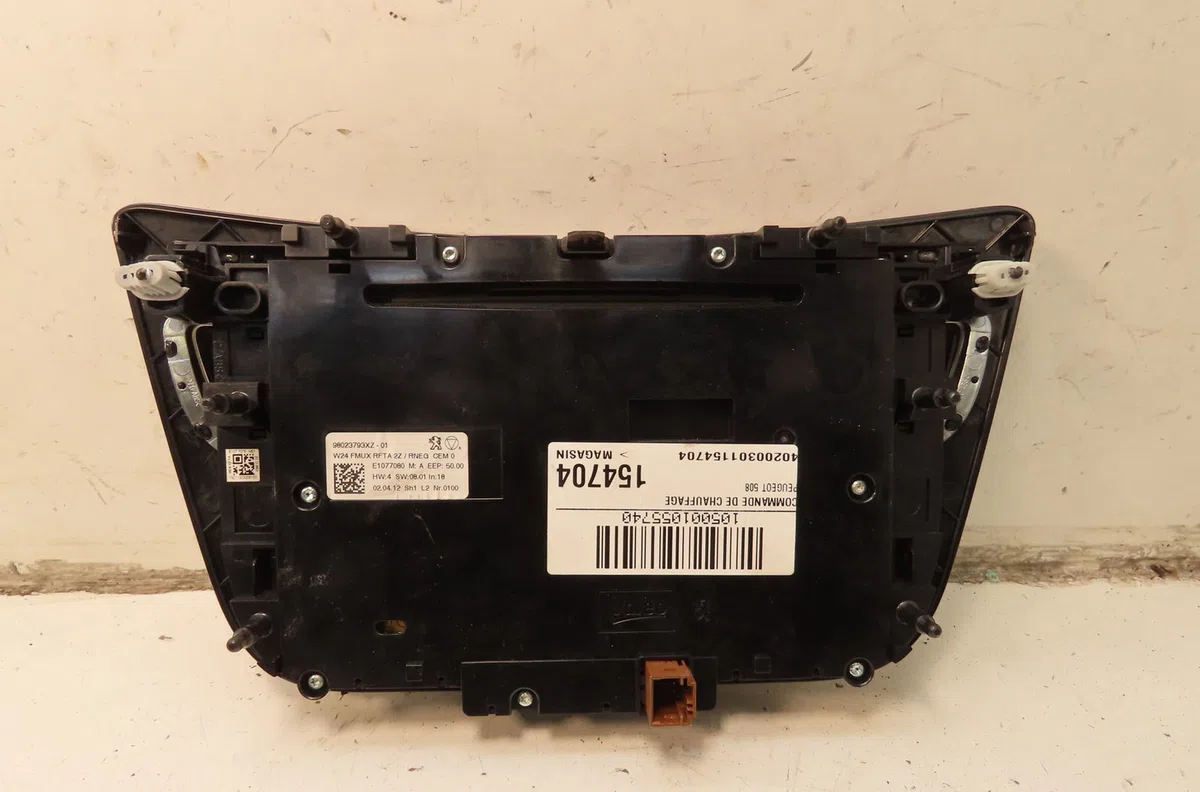 Commande de chauffage Peugeot 508 I (8D_) 2.2 hdi (2010-2018) occasion — photo 2