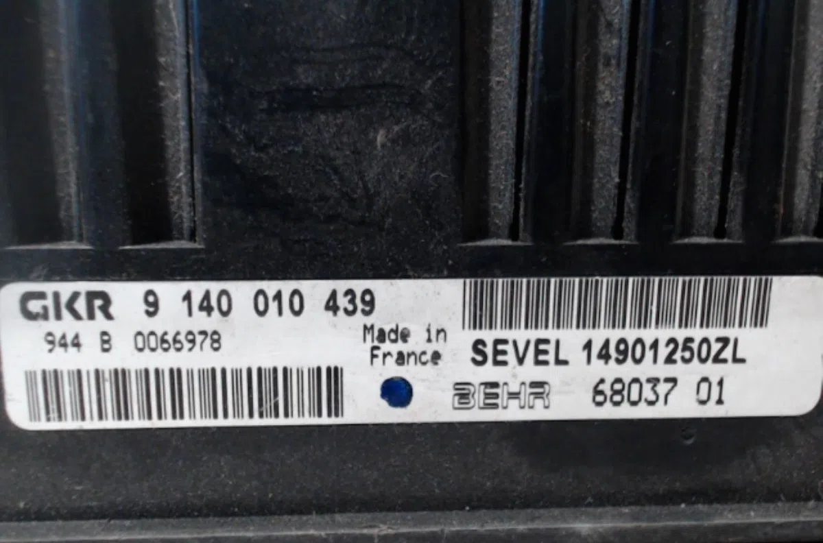 Commande de chauffage Peugeot 806 (221) 2.0 hdi (1999-2002) occasion — photo 2