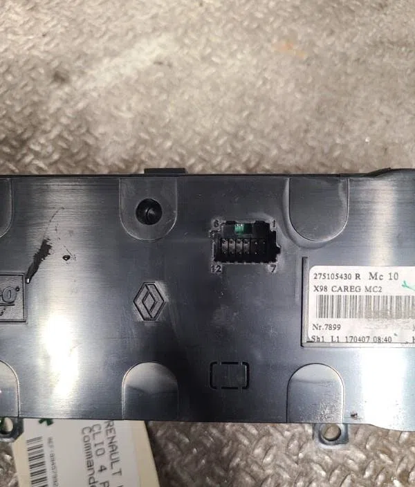 Commande de chauffage RENAULT CLIO 4  CLIO 4 PHASE 2 BREAK occasion